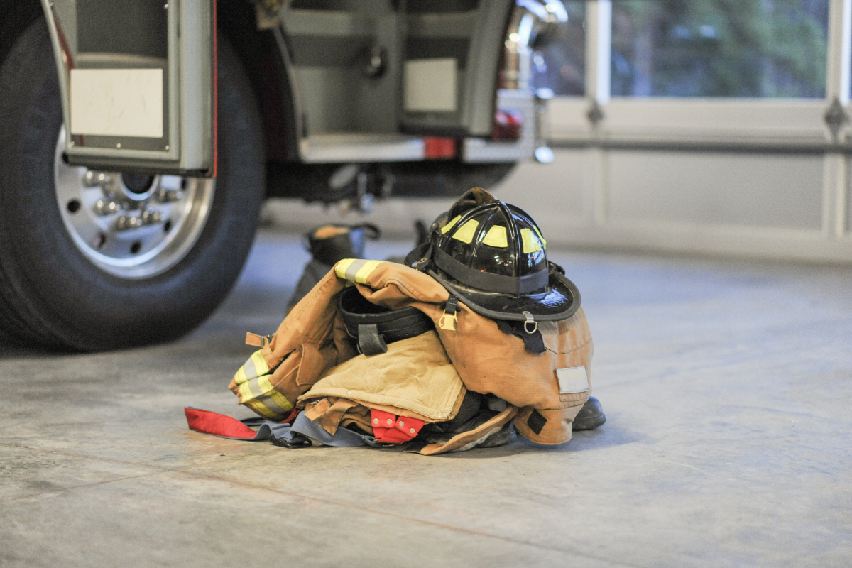 Firefighters gear