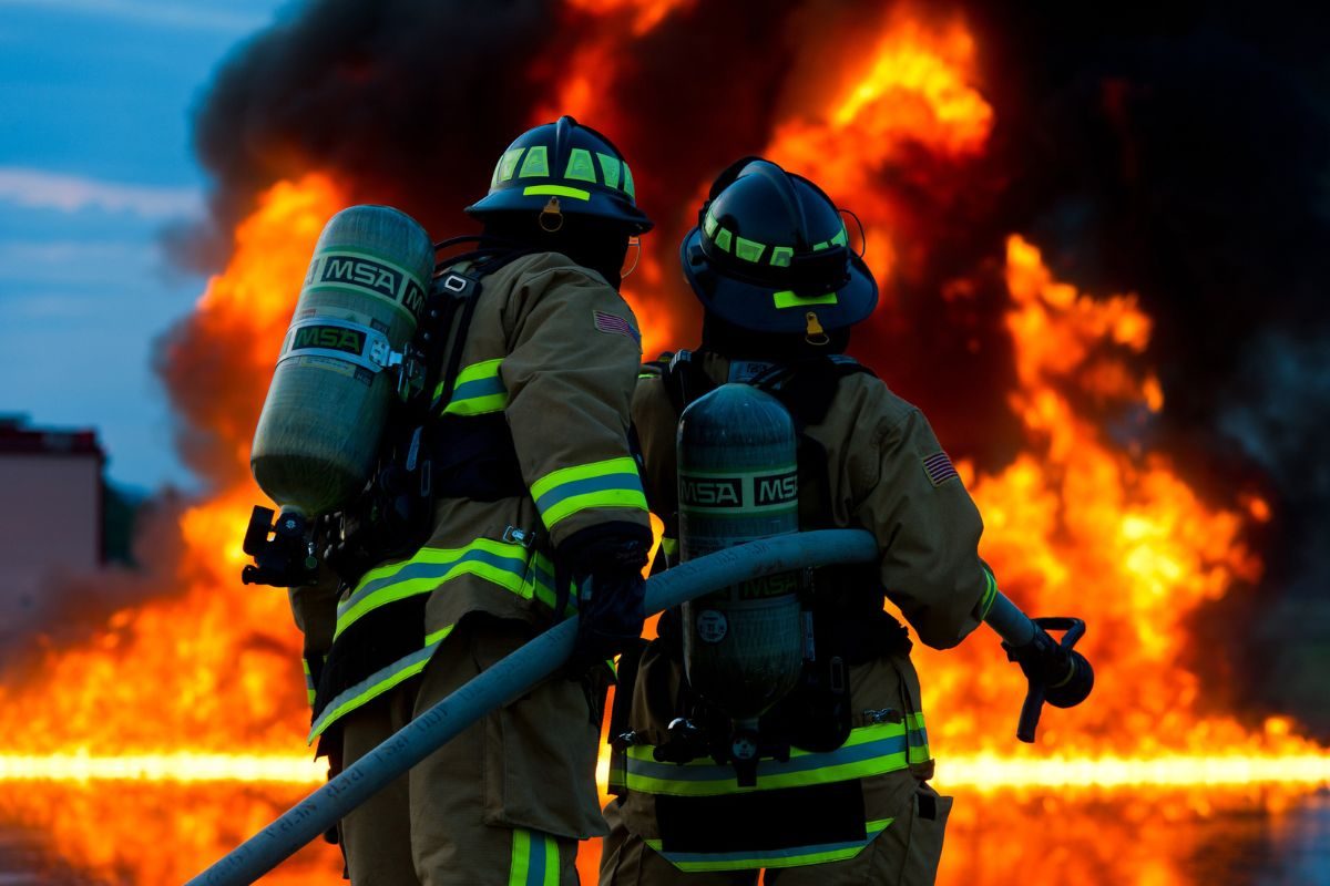 Firefighters gear